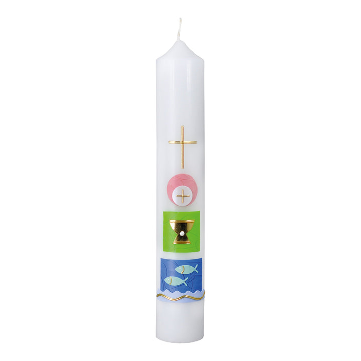 Bougie de communion K 102 en deux tailles