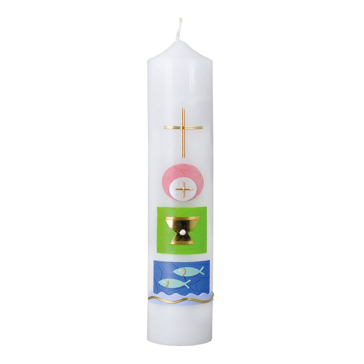 Bougie de communion K 102 en deux tailles
