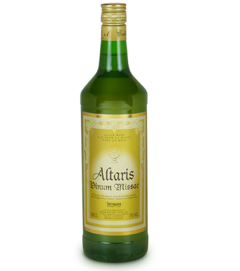 Vin de messe Espagnol doux, Altaris, blanc 1 litre