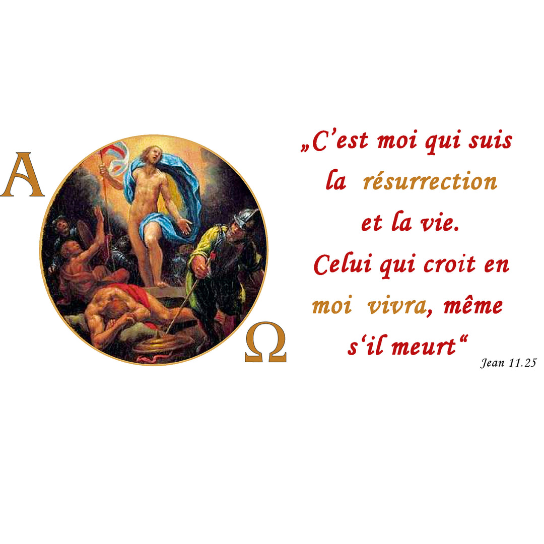 Lumière de résurrection AL 23 durée de combustion au choix