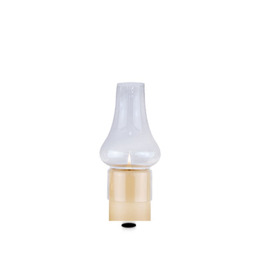 Coupe vent verre tulipe pour bougies permanentes Ø au choix