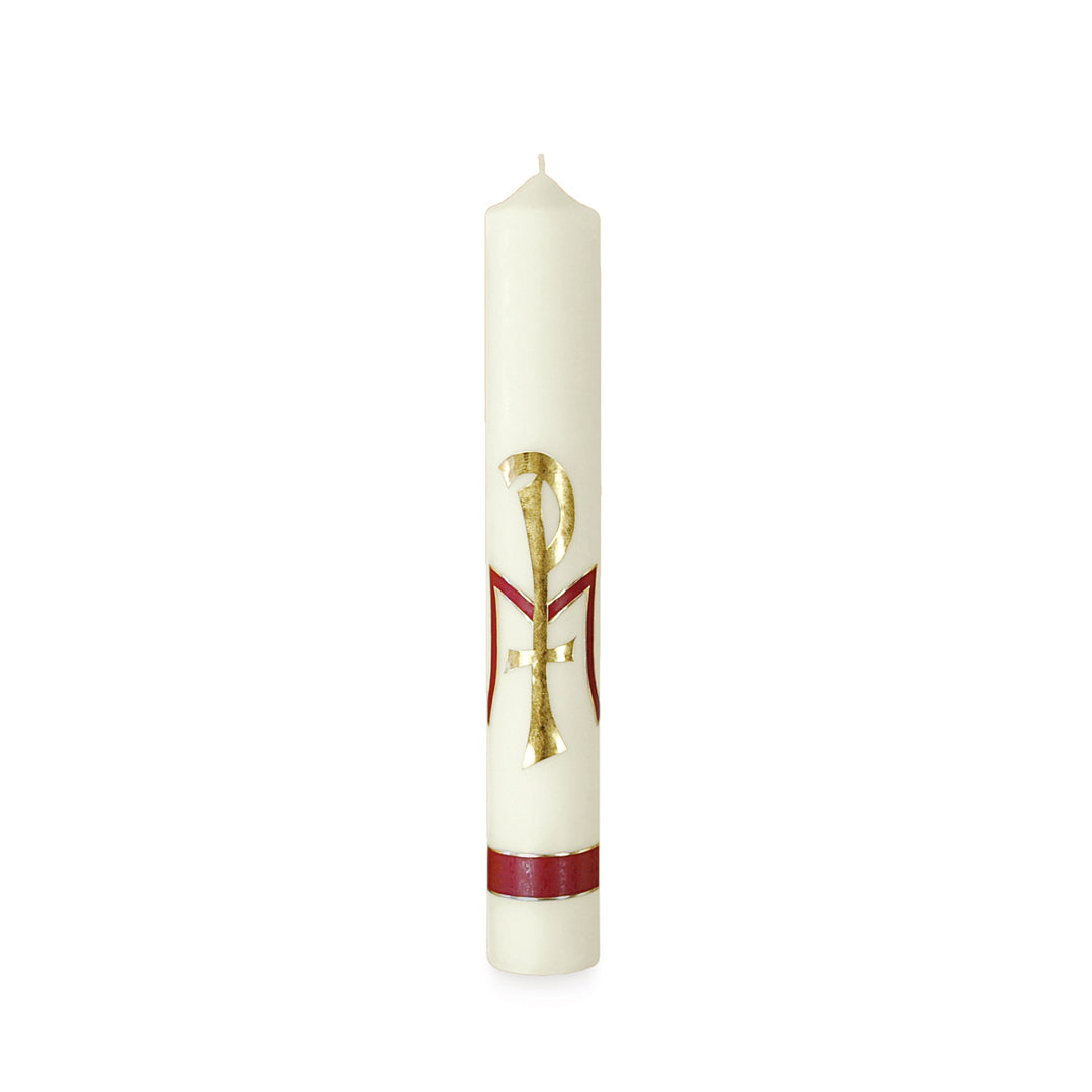Handdekorierte Marie-Kerze V 03 Größen zur Auswahl