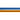 Bande ronde arc-en-ciel SB, L 230x2 mm