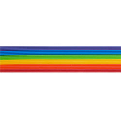 Regenbogen-Rundstreifen SB, L 230x2 mm