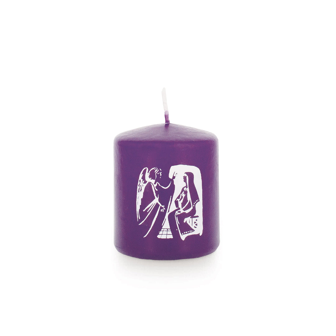 Bougies de Noël violet 60x50 mm WS 11