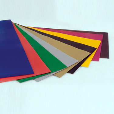 Feuille de cire unie 45 x 25 cm par assiette - coloris au choix