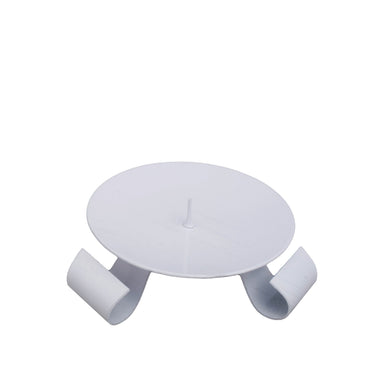 Bougeoir avec pic en fer blanc Ø 11,5 cm N° 12