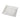 Assiette à bougie carrée aluminium mat 11 x 11 cm no 14